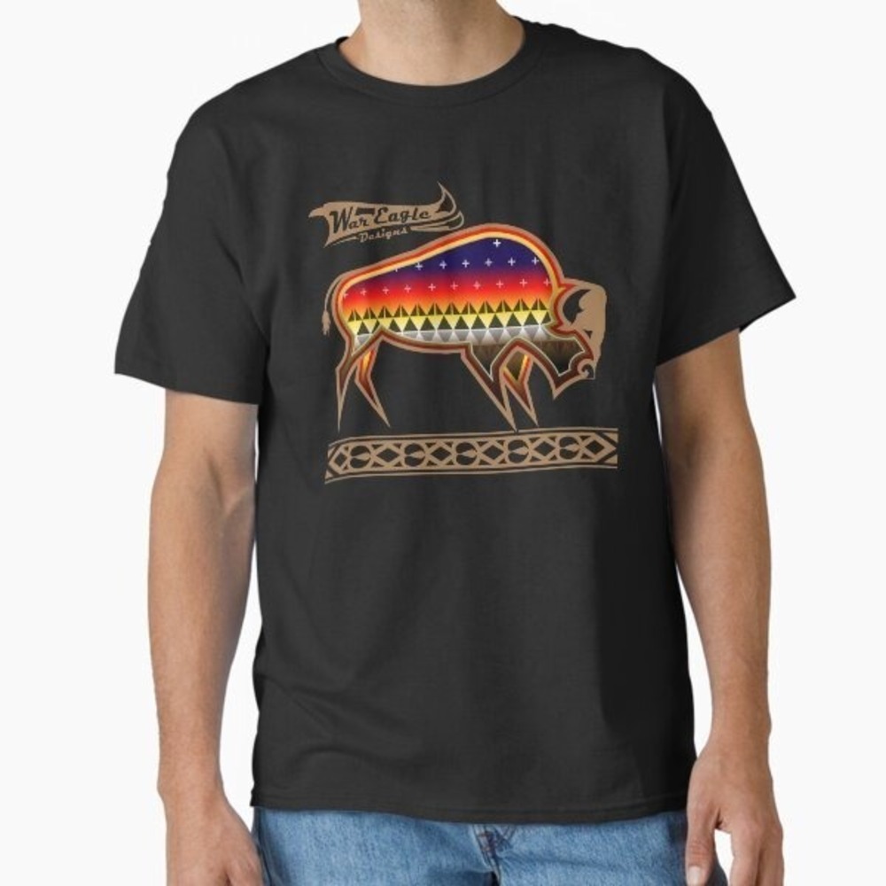 Protecting The People Brown Buffalo Classic T-Shirt